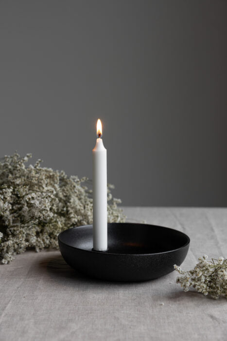 Lidatorp in glossy white Ø10cm von Storefactory - Geschenkidee, Scandi style