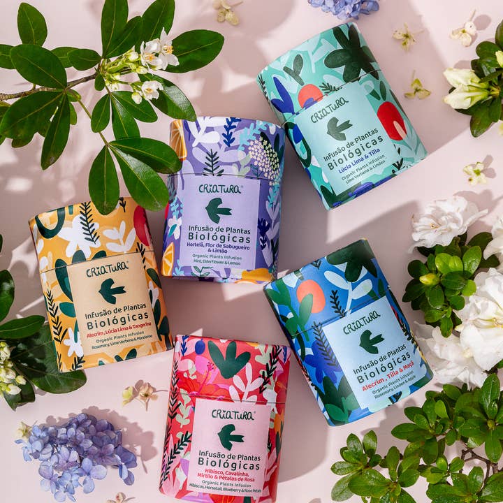 Bio Tee aus Portugal von Criature - 100% Bio. Von lokalen, kleinen portugiesischen Landwirten gepflückt.