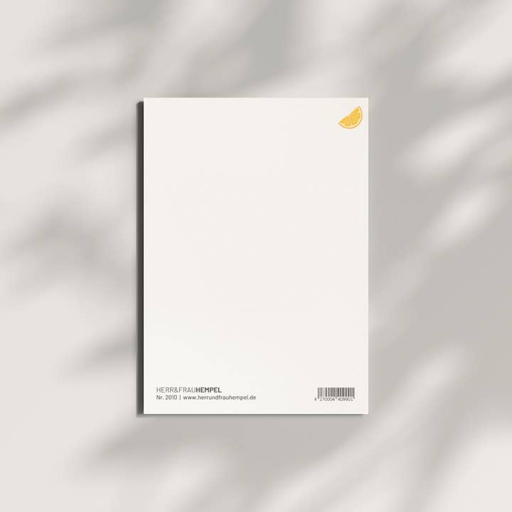 Postkarte "Auf Dich!"