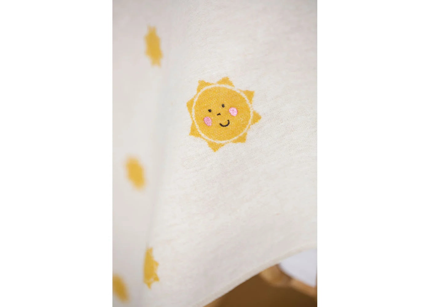 Babydecke "Sonne" von David Fussengger - ideales Geschenk für Baby und ind