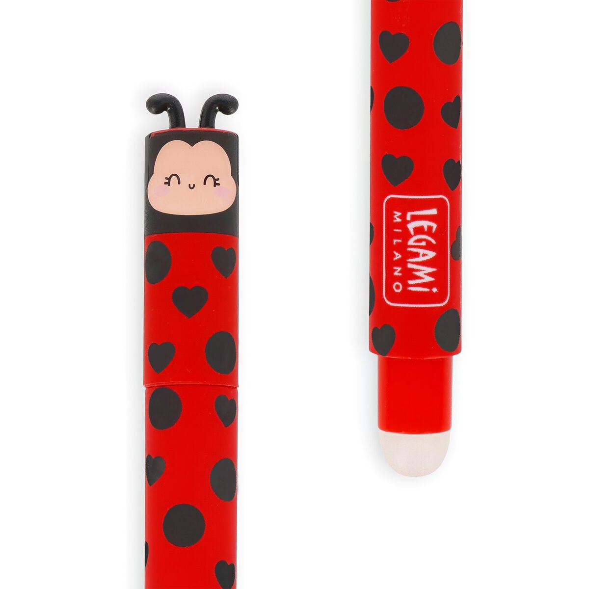 Löschbarer Gelstift "Marienkäfer"