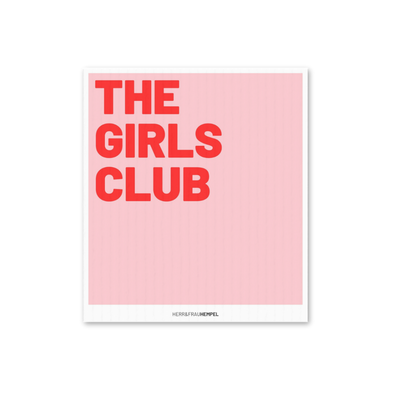 Schwammtuch "The Girls Club" - Produktabbildung