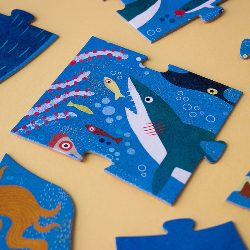 Puzzle "My big blue"