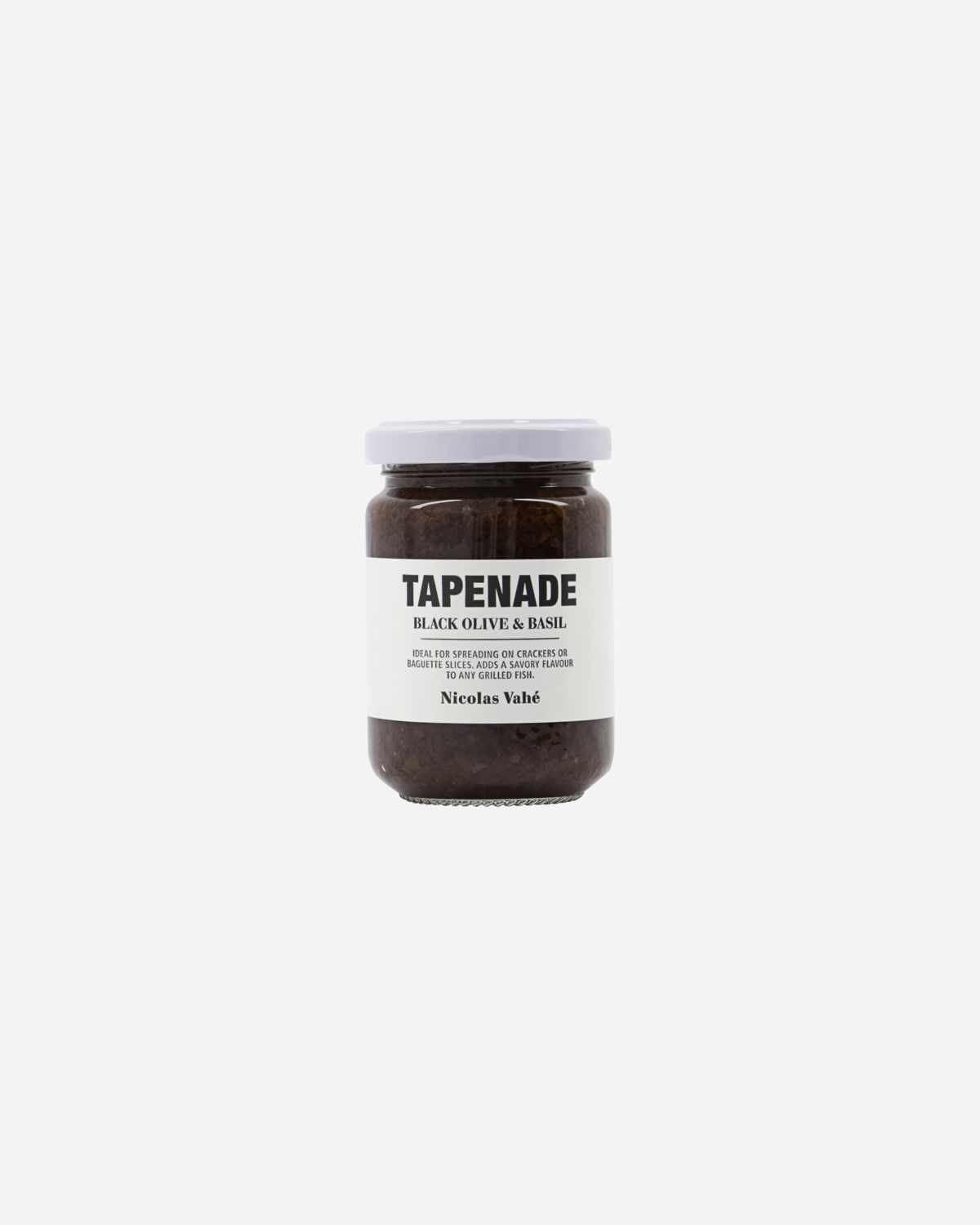 Tapenade "Black Olives & Basil" von Nicolas Vahé - Produktabbildung