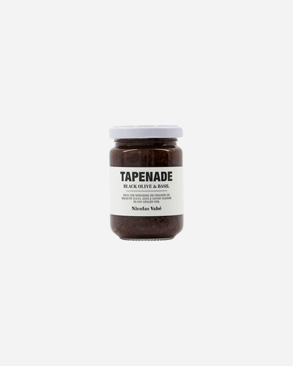 Tapenade "Black Olives & Basil" von Nicolas Vahé - Produktabbildung