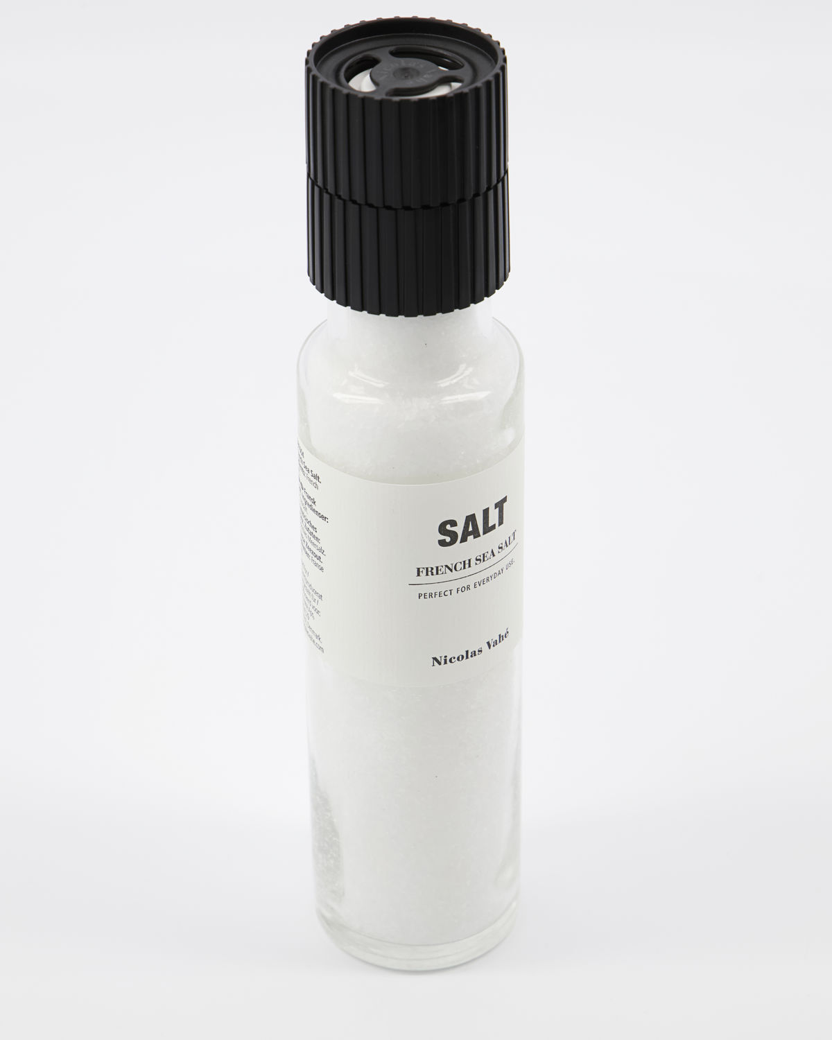 Salzmühle "French Sea Salt" von Nicolas Vahé - mit klasssichem Meersalz
