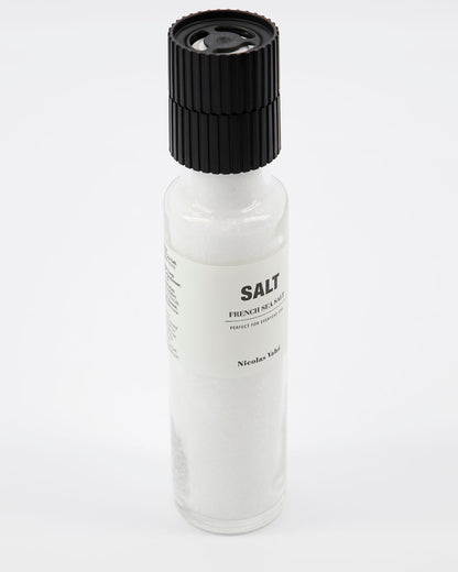 Salzmühle "French Sea Salt" von Nicolas Vahé - mit klasssichem Meersalz