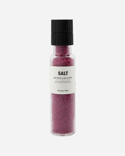 Salzmühle "Red Wine & Bay Leaves" von Nicolas Vahé - Produktabbildung