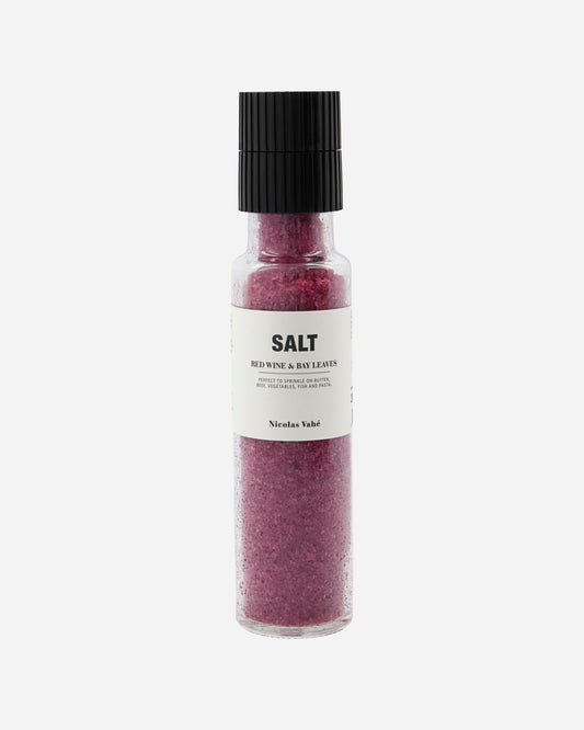 Salzmühle "Red Wine & Bay Leaves" von Nicolas Vahé - Produktabbildung