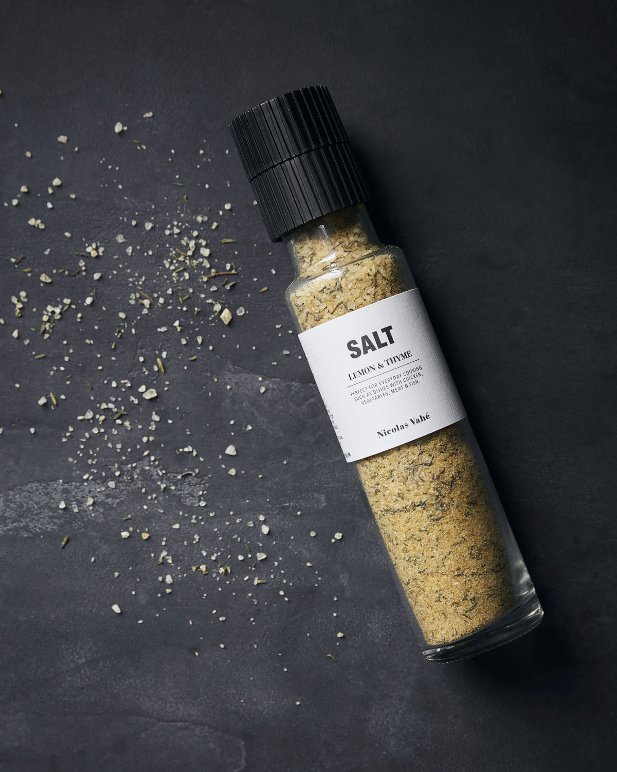 Salzmühle "Lemon & Thyme" von Nicolas Vahé - mediterranes Flair für deine Küche