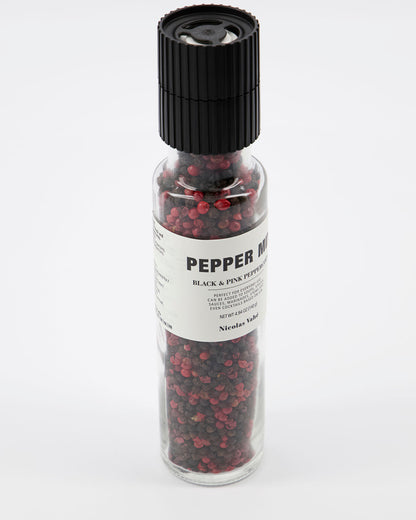 Pfeffermühle "Pink Peppermix" von Nicolas Vahé - Ideal für Eintöpfe, Currys und Marinaden