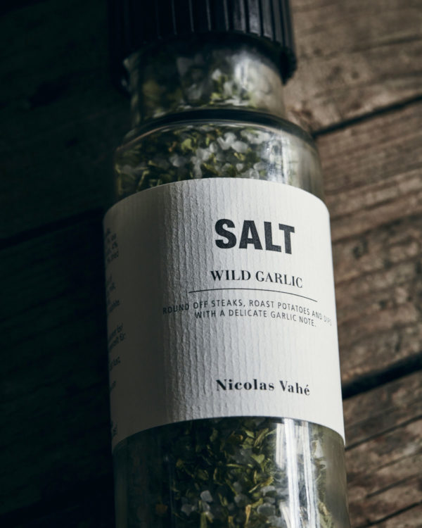 Salzmühle "Wild Garlic" von Nicolas Vahé - mit feiner, milden Knoblauchnote