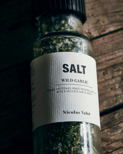 Salzmühle "Wild Garlic" von Nicolas Vahé - mit feiner, milden Knoblauchnote