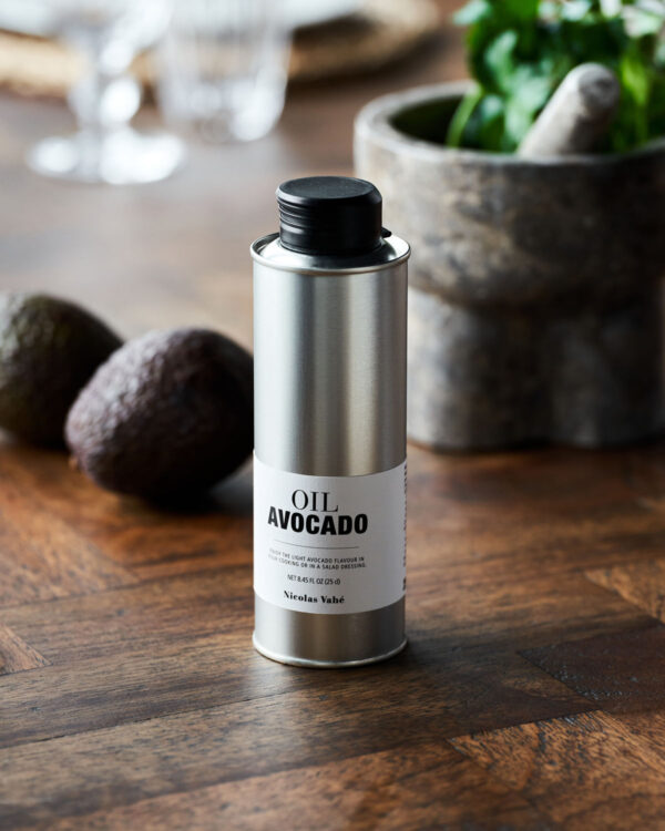 Avocado Öl von Nicolas Vahé - dezenter aber frischer Geschmack von Avocados