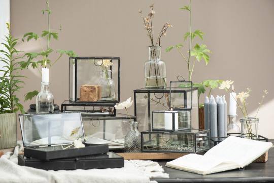 Kerze "Rustik" in hellgrau von IB Laursen - vielfältige Kombinationsmöglichkeiten für dein gemütliches Zu Hause