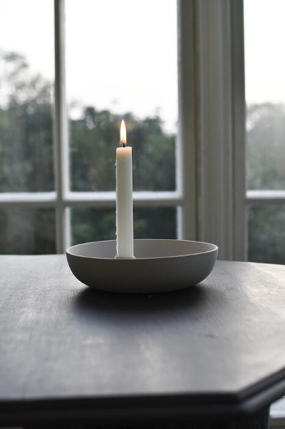 Lidatorp in glossy white Ø10cm von Storefactory - schlichtes Design