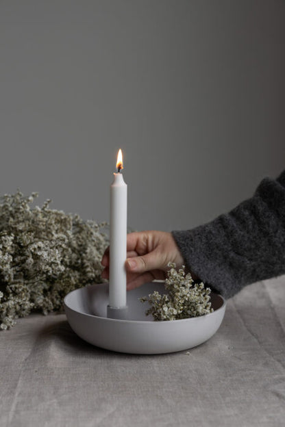 Lidatorp in hellgrau Ø26cm von Storefactory - vielfältige Dekomöglichkeiten zu jeder Jahreszeit