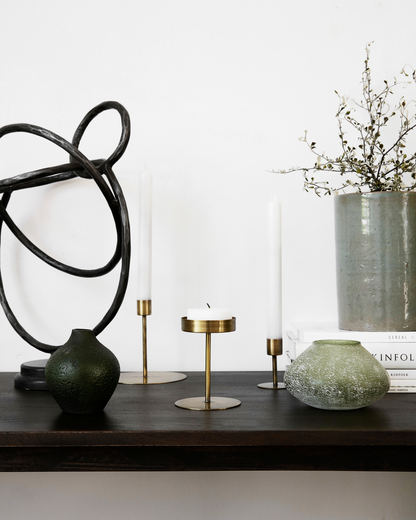 Kerzenständer "Anit" von House Doctor - im Mix mit anderen Kerzenständern der Serie