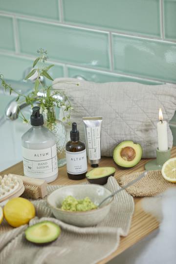 Kulturbeutel ash grey