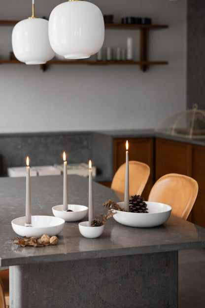 Lidatorp in glossy white Ø10cm von Storefactory - Lidatorp Famile, Geschenkidee