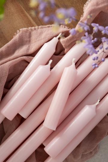 Kerze "Rustik" in hellrosa von IB Laursen - für dein cozy Home