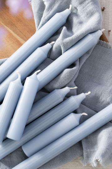 Kerze "Rustik" in altrhellgrauosa von IB Laursen - zeitloses Desgin für dein cozy Home