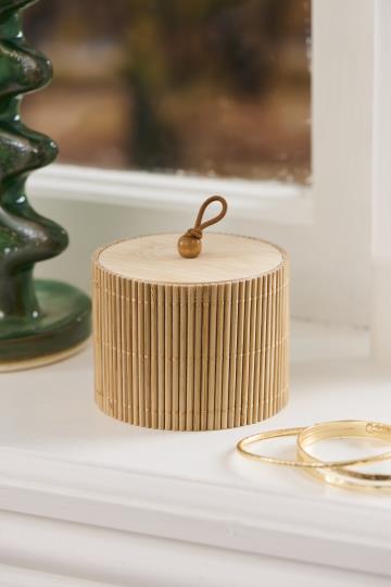 Mini Schachtel aus Bambus von IB Laursen - ideal als Deko