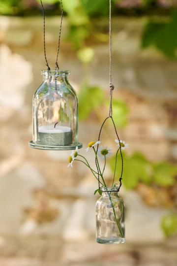 Flasche mit Draht 30ml von IB Laursen: Hingucker bei der nächsten Gartenparty