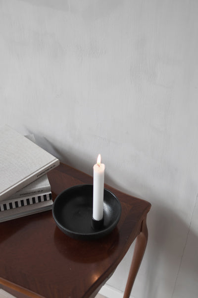 Lidatorp in glossy schwarz Ø16cm von Storefactory - individuelle Glasur