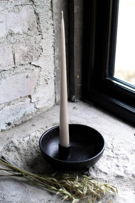 Lidatorp in glossy schwarz Ø16cm von Storefactory - Geschenkidee