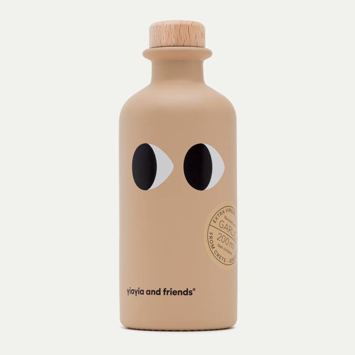 200ml Natives Olivenöl Knoblauch von yiayia& Friends - Produktabbildung