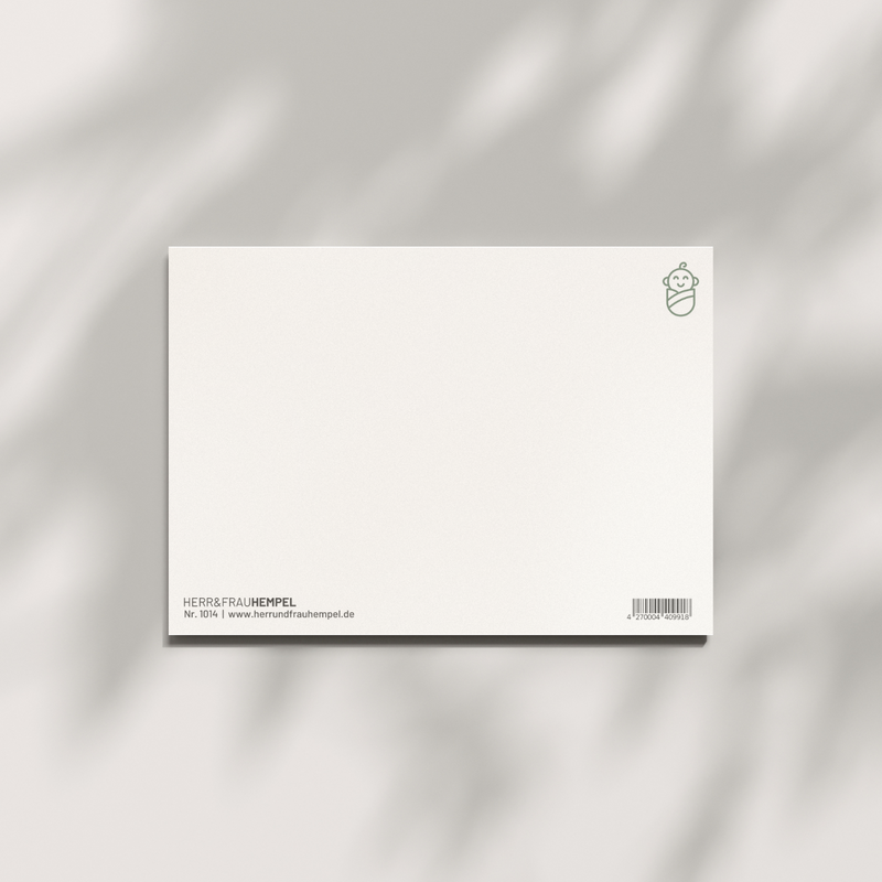 Postkarte "Three is a gang