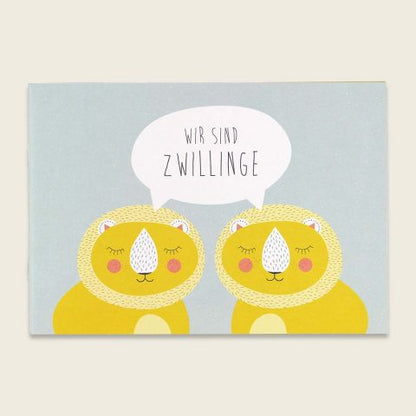 Freundeheft "Wir sind Zwillinge"von Ava & Yves - Softcover, 24 Seiten