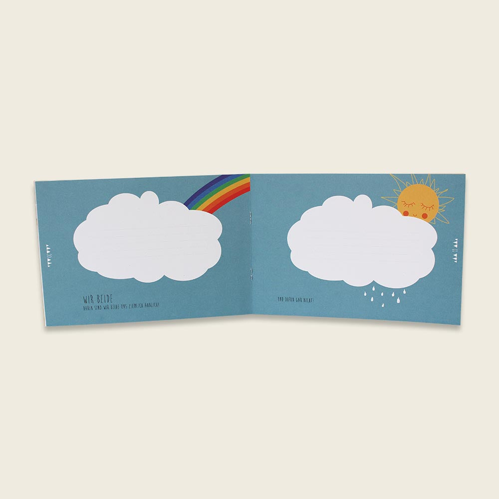 Freundeheft "ich & meine kleine Schwester" ivon Ava & Yves - liebevoll gestaltet für viele Erinnerungen von Geschwistern