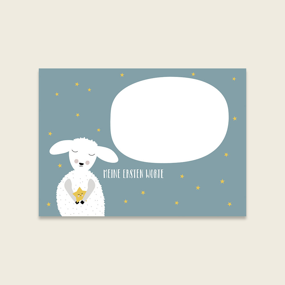 Freundebuch "Mein 1. Jahr" von Ava & Yves - liebevoll gestaltete Seiten