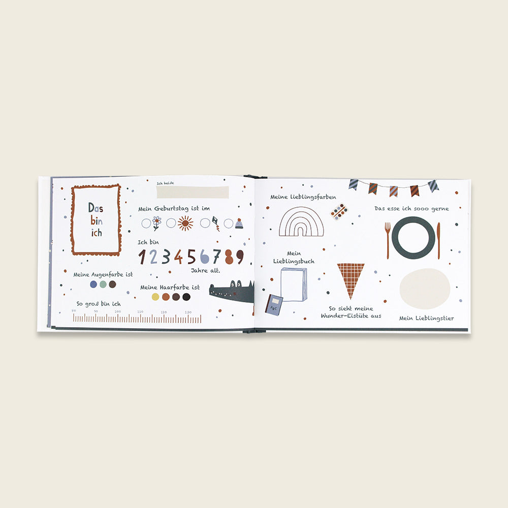 Freundebuch "Alle meine Freunde" von Ava & Yves - perfekte Geschenkidee für Kinder