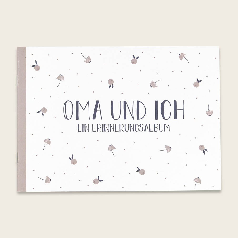 Freundeheft "Oma & Ich" von Ava & Yves –  24 Seiten, auf recyceltem Papier gedruckt