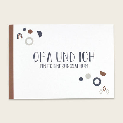 Freundeheft "Opa & Ich" von Ava & Yves –  24 Seiten, auf recyceltem Papier gedruckt