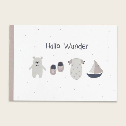 Freundeheft "Hallo Wunder" in rosa von Ava & Yves - Softcover mit 24 Seiten