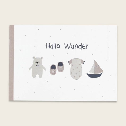 Freundeheft "Hallo Wunder" in rosa von Ava & Yves - Softcover mit 24 Seiten