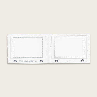 Freundeheft "Hallo Wunder" in rosa von Ava & Yves - perfektes Geschenk zur Geburt, persönlich und liebevoll gestaltet.