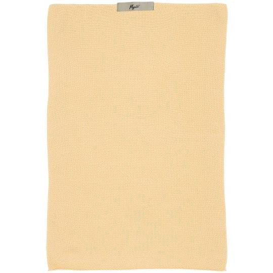 Handtuch "Mynte" im Farbton lemonade von IB Laursen - strapazierfähig, weich und waschbar
