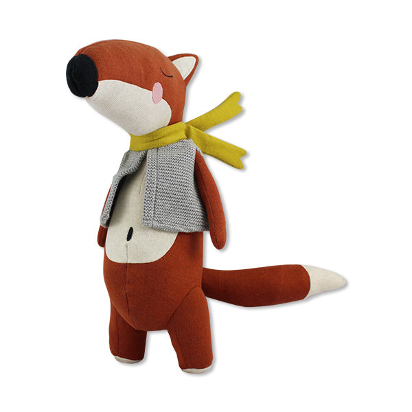 Fuchs "Fred" von Ava & Yves - hochwertiges Stofftier mit gesticktem Gesicht und charmanten Details.