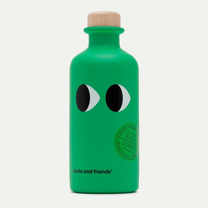 200ml Natives Olivenöl mit Basilikum von Yiayia & Friends - Produktabbildung