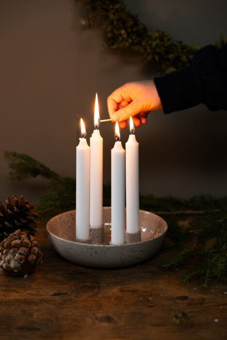 Granholmen in glossy natur von Storefactory - ideal als Adventskranz
