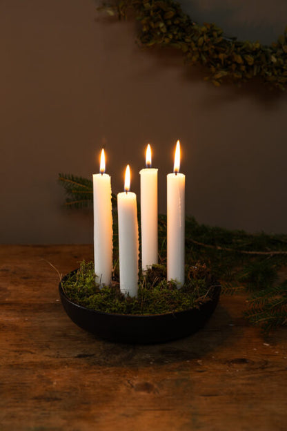 Granholmen in glossy black von Storefactory - ideal als Adventskranz
