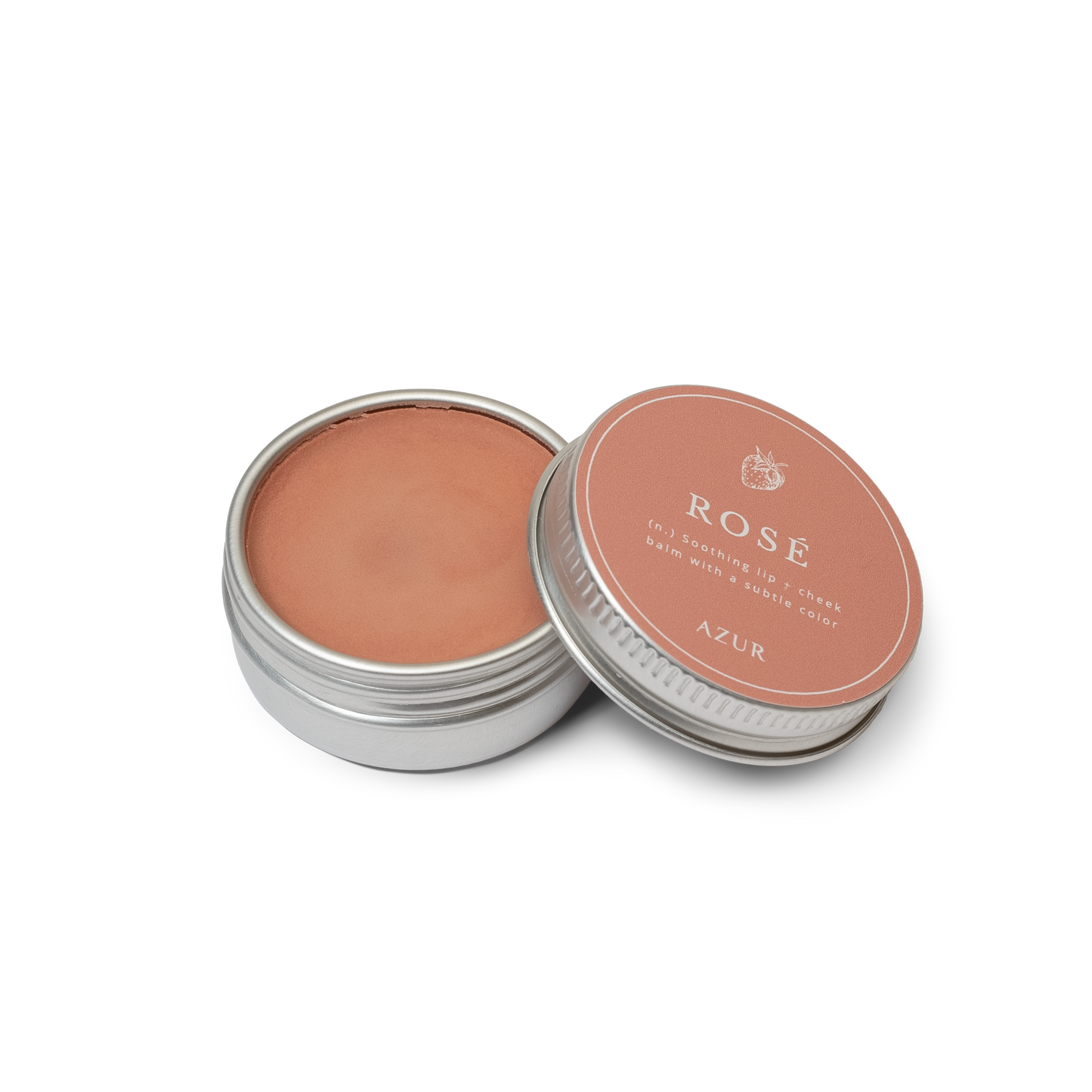 Lipbalm Rosé von Azur Natural Bodycare – Produktabbildung