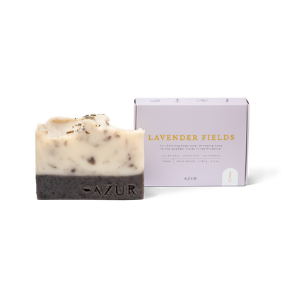 Naturseife Lavender Fields von Azur Natural Bodycare – Produktabbildung 