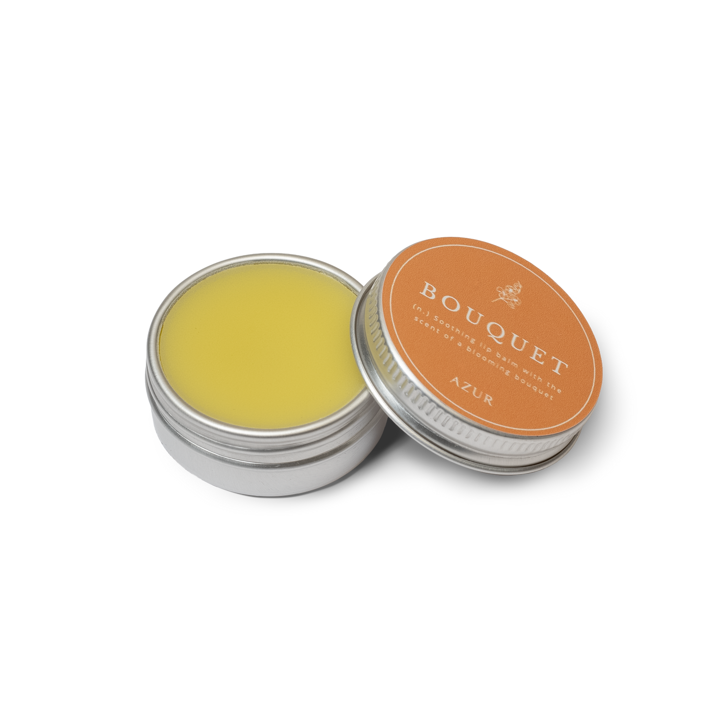 Lipbalm Bouquet von Azur Natural Bodycare – Produktabbildung, mit geöffneter Verpackung