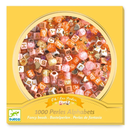 Schmuckset "Goldene Buchstaben" von Djeco kreativer Bastelspaß ab 6 Jahren